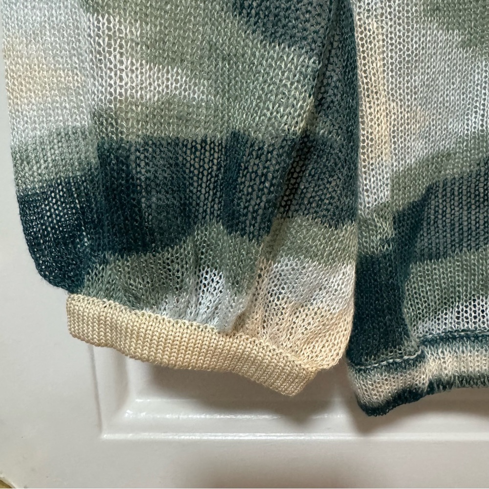 Missoni Sheer Knit Long Sleeves Sweater Linen Cotton Size 40 or US Size 4 - Picture 3 of 13